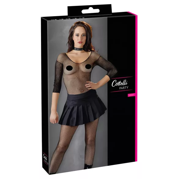 Cottelli - Minifalda plisada - negro - M