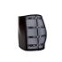 Cottelli - Minifalda ajustable brillante (negro) - XL