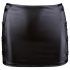 Cottelli - Minifalda ajustable brillante (negro) - XL