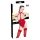 Body abierto con cuello rojo - M