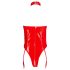 Body abierto con cuello rojo - M