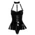 Black Level - body sexy con cuello halter - negro - M