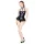 Black Level - body sexy con cuello halter - negro - L