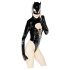 Cuerpo Batwoman negro de terciopelo