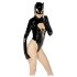 Cuerpo Batwoman negro de terciopelo