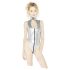 Cuerpo plateado con cuello halter - Black Level