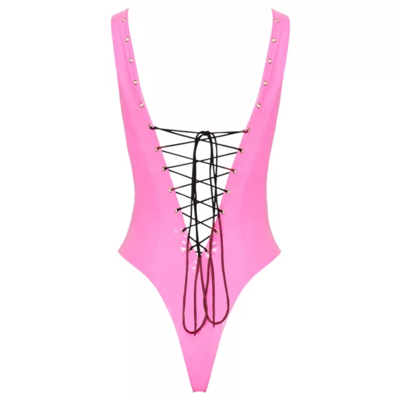 Black Level - body de laca para mujer (rosa)