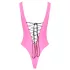 Black Level - body de laca para mujer (rosa)