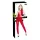 Black Level - mono sin mangas con cremallera - vinilo rojo - L
