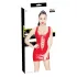 Black Level - vestido mini de vinilo con cordones - rojo - 2XL