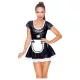 Black Level - vestido de sirvienta de laca (negro) - M
