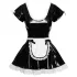 Black Level - vestido de sirvienta de laca (negro) - M