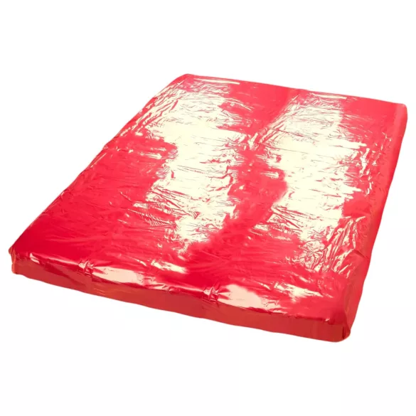 Sábana de laca - sábana impermeable - vinilo - 200x220 cm - rojo