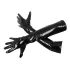 Black Level - guantes brillantes - laca - negro - M