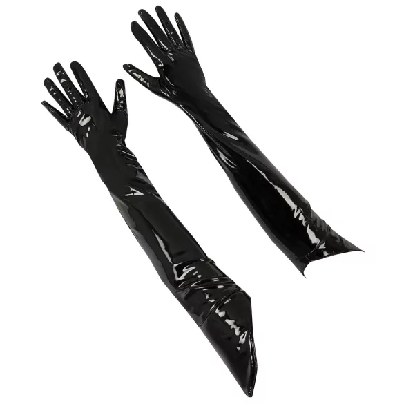Black Level - guantes largos de vinilo - negro - L