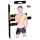 Black Level - bóxer hombre con bolsillo lateral - vinilo negro - M