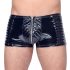Black Level - Pantalones cortos para hombre con cremallera (negro) - M