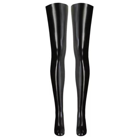 Medias de mujer de látex (negras) - S/M
