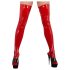 LATEX - medias rojas para mujer - 2XL