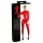 LATEX - mono de mujer manga larga - látex rojo - S