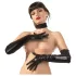 LATEX - guantes largos unisex - látex negro - L
