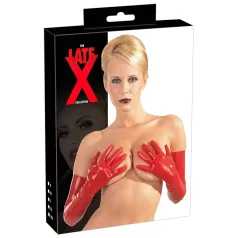 LATEX - guantes largos unisex - látex rojo