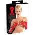 LATEX - guantes largos unisex - látex rojo - M
