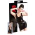 MINIVESTIDO SIN MANGAS DE LÁTEX (NEGRO) - 2XL