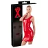 LATEX - minivestido sin mangas - látex - rojo