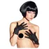LATEX - guantes cortos unisex - negro - M