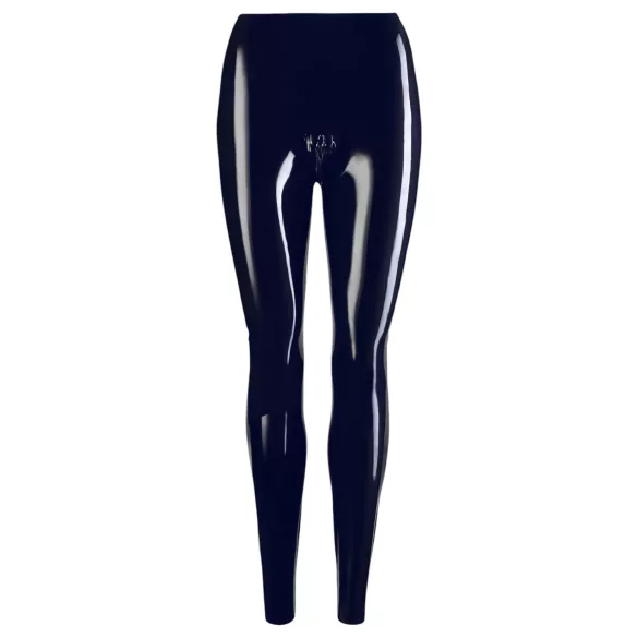 LATEX - leggings fetichistas con cremallera - negro - XL