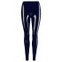 LATEX - leggings con cremallera (negro) - XL