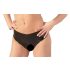 LATEX - braga femenina abierta - negra (S-L)