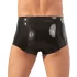 LATEX - bóxer con funda para pene - negro