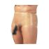 LÁTEX - bóxer con funda para pene (natural)