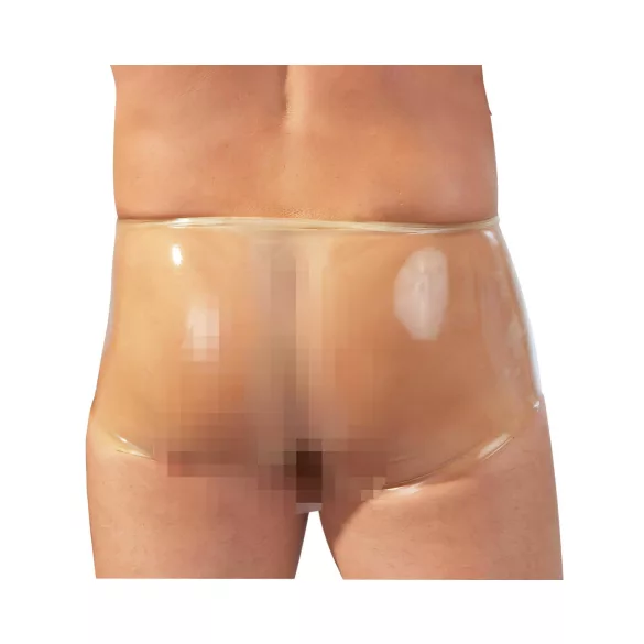 LATEX - bóxer con funda para pene - látex natural