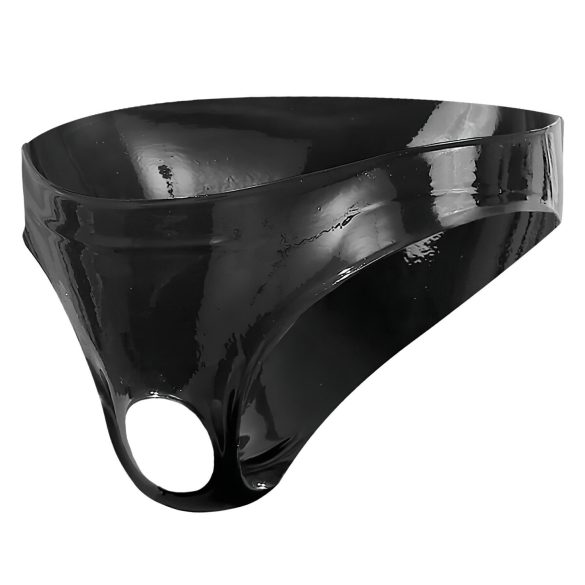 LÁTEX - Showmaster - calzoncillo para hombre - negro (Tallas S-L)