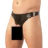 LATEX - calzoncillo masculino - látex negro - talla S-L