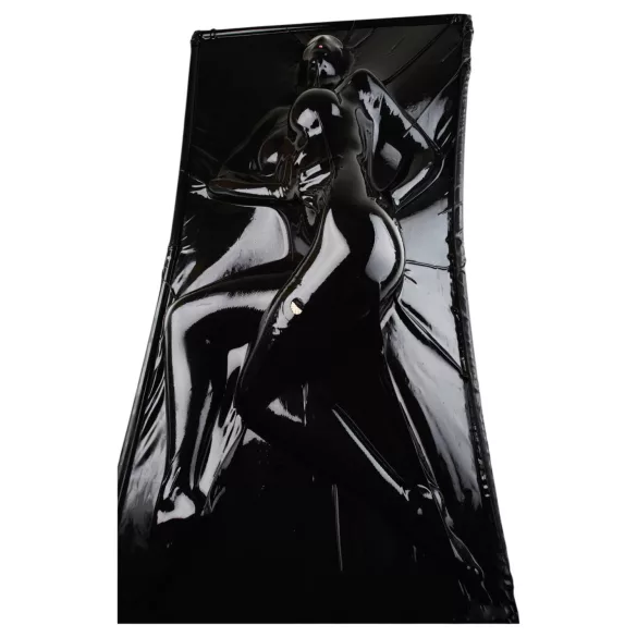 Late X - cama de vacío de látex (negra)
