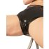 LÁTEX - bragas femeninas con preservativo (negro) - XL
