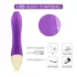Mrow Real Lover - vibrador realista recargable e impermeable - silicona lila