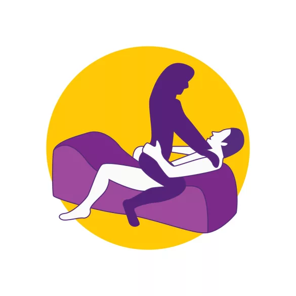 Desirel Magic Pillow - Sofá sexual inflable - grande (azul)