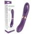 Funny Me Dual - vibrador 2 en 1 con lengua - recargable - lila