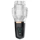 Funny Me Rocket Cup - masturbador succionador vibrador - transparente negro