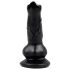 Animalorny - Dildo perro 12cm (negro)