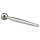 FukR - dilatador metálico esférico - 8 cm (plata)