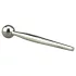 FukR - dilatador uretral con bolas - metal 8cm - plateado