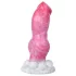 Animalorny Buldog - dildo forma pene perro - 17cm - silicona rosa