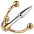 Urethralplay - dilatador metálico anclado - 4,5cm (plateado)