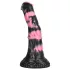 Bad Horse - consolador de pene de caballo de silicona - 18 cm (negro y rosa)